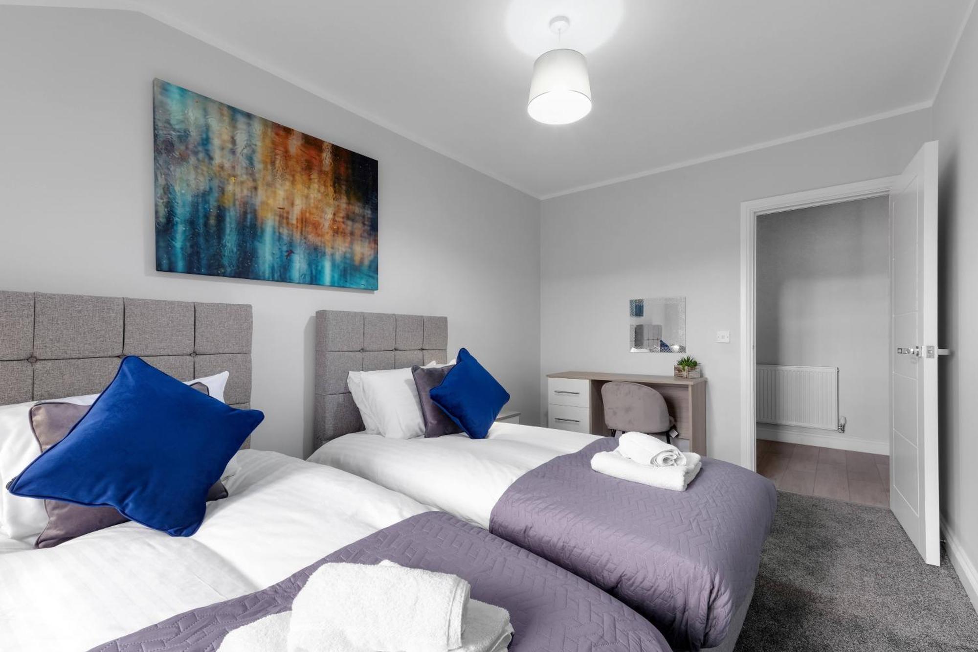 2 Bedroom Penthouse With Parking High Wycombe By 360Stays Luaran gambar